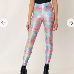 Blackmilk Mermaid Cotton Candy Hw Leggings- limited